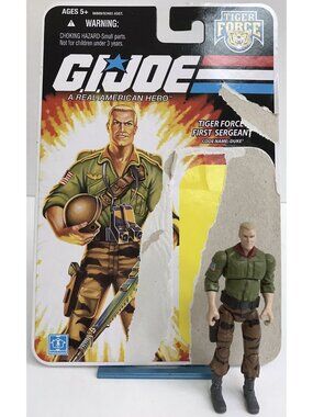 GI Joe 25th Anniversary Tiger Force Duke V28 3.75" Action Figure 2008 W/Cardback